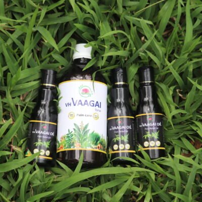 Result pack for வலி, வீக்கம், தசைப்பிடிப்பு,  neck, shoulder, back, hip, leg pains, etc... 300 ml vaagai oil + 450 ml pain care சத்து Juice