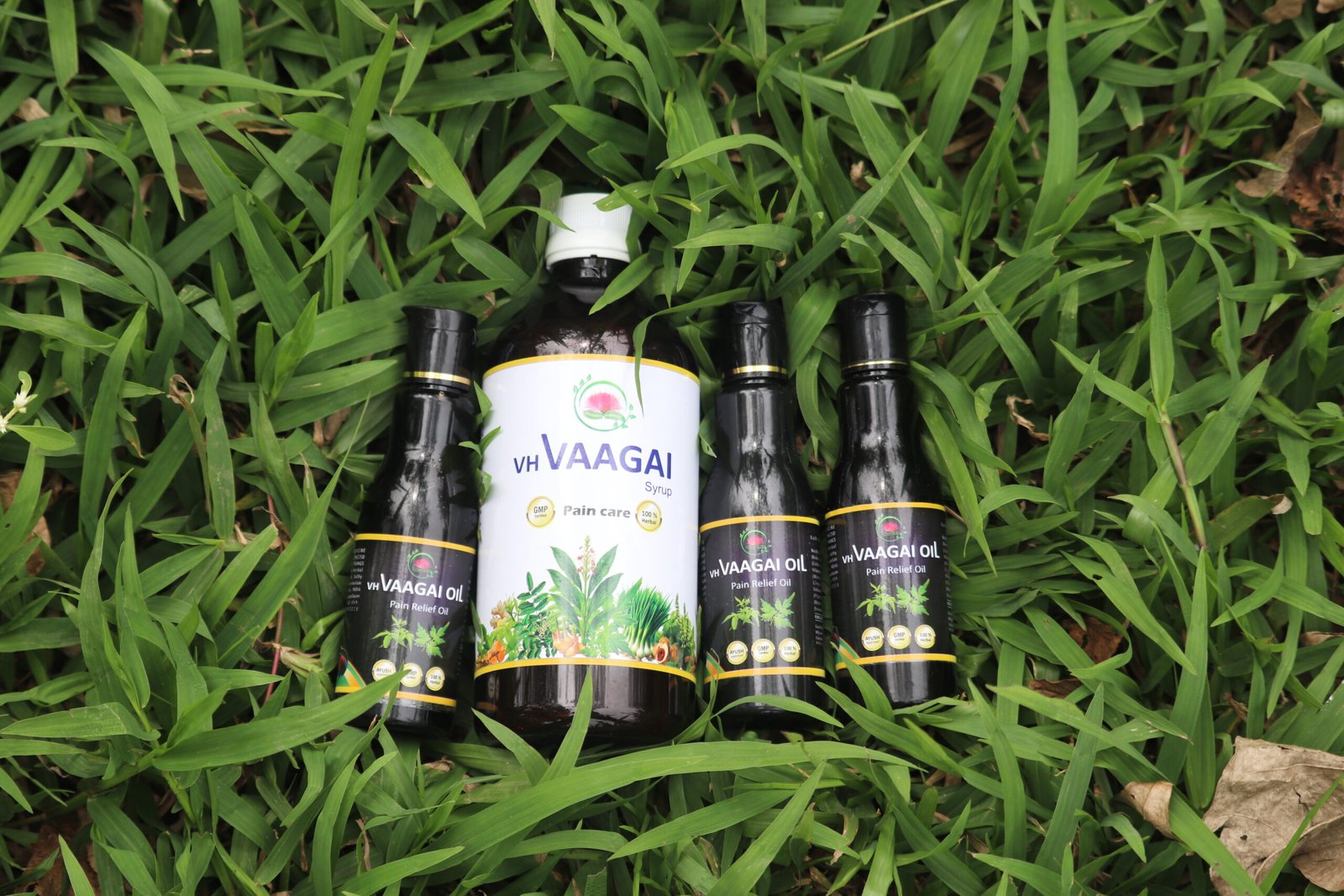 Result pack for வலி, வீக்கம், தசைப்பிடிப்பு, neck, shoulder, back, hip, leg pains, etc... 300 ml vaagai oil + 450 ml pain care சத்து Juice